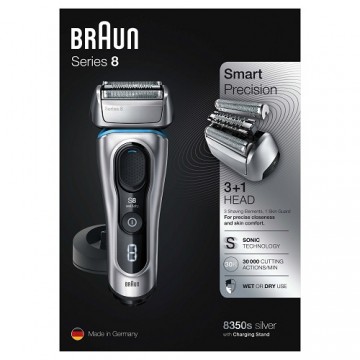 Braun Electric Shaver And Charging Stand