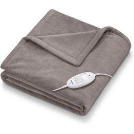 Cosy Heated Over Blanket  Taupe