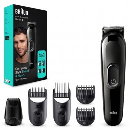  6-in1 Grooming Kit For Beard And  Hair